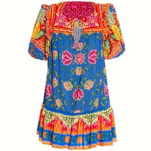 FARM RIO Pineapple Garden Dress sz Small NWT GORGEOUS!!!!
